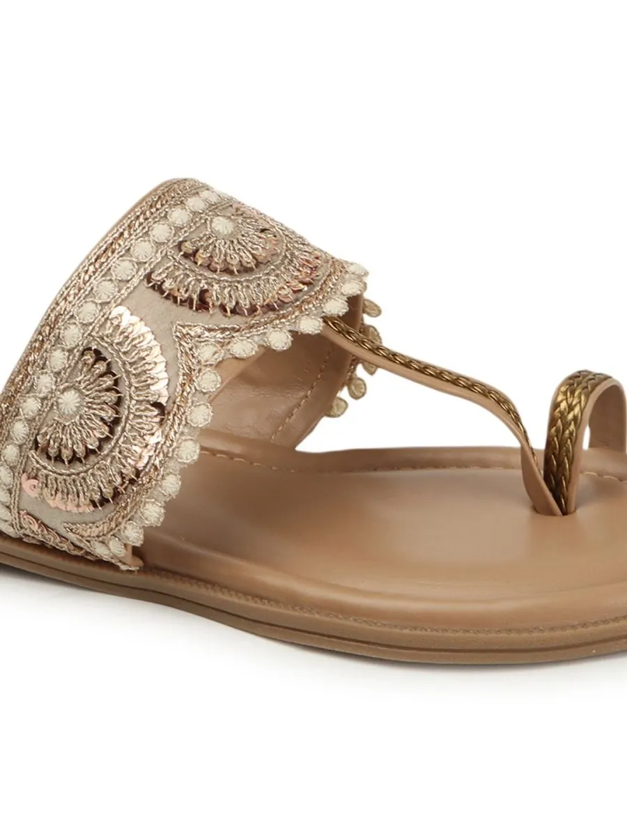 Anouk Women Slip-On Open Toe Flats