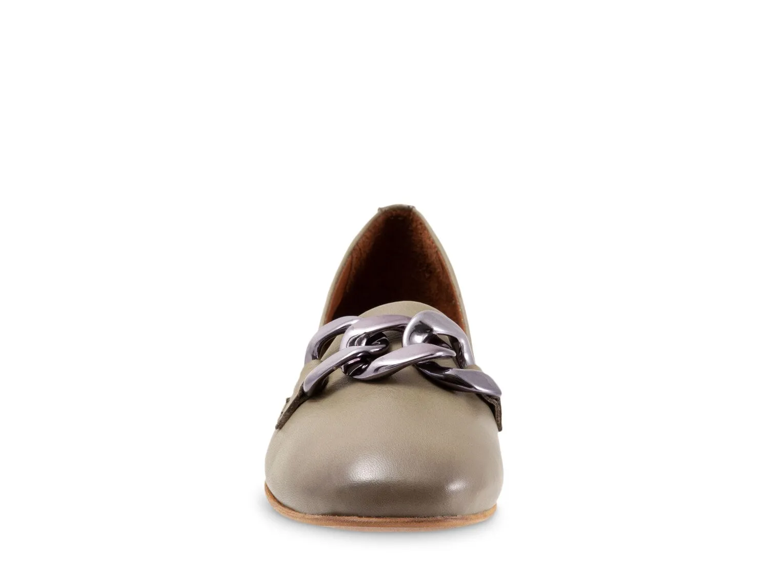 Bueno Aston ballet flats, dark green
