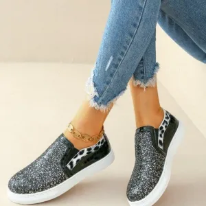 Casual Patchwork Round Comfortable Out Door Flats Shoes(3 Colors)