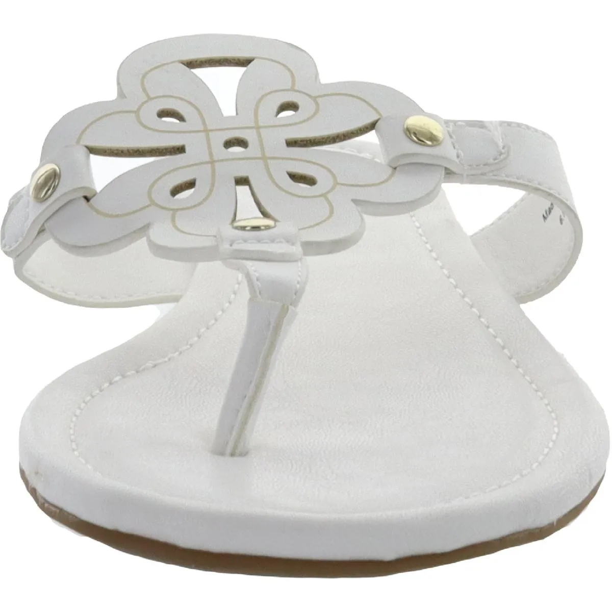 Charter Club Womens Ozella Laser Cut Slip On Flats
