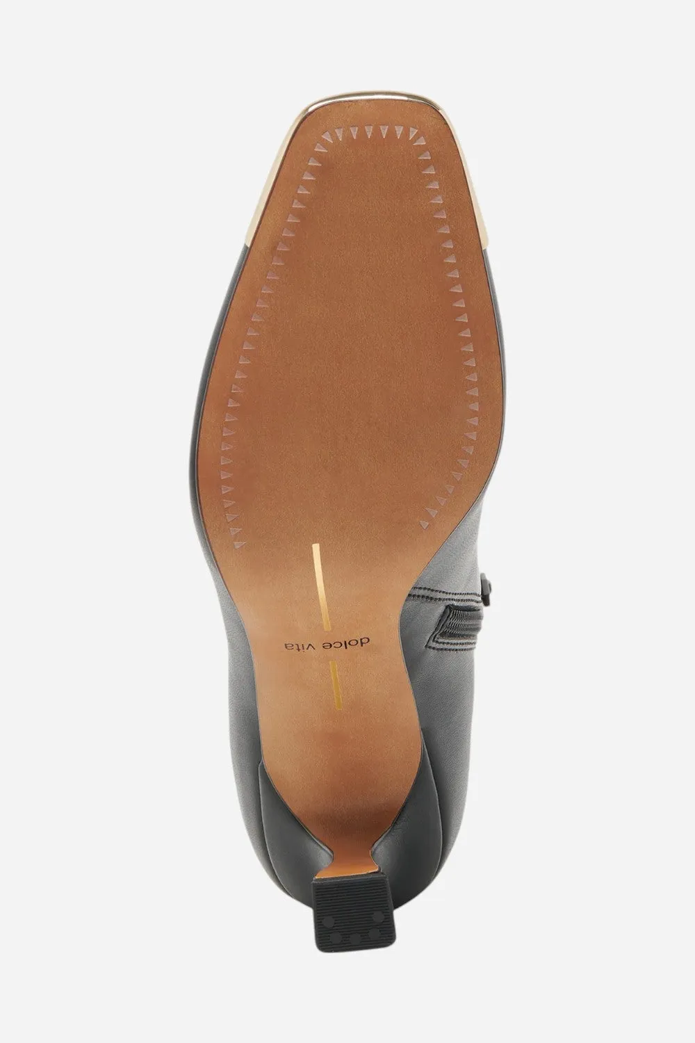 Dolce Vita Glamor Toe Cap in Black Stella