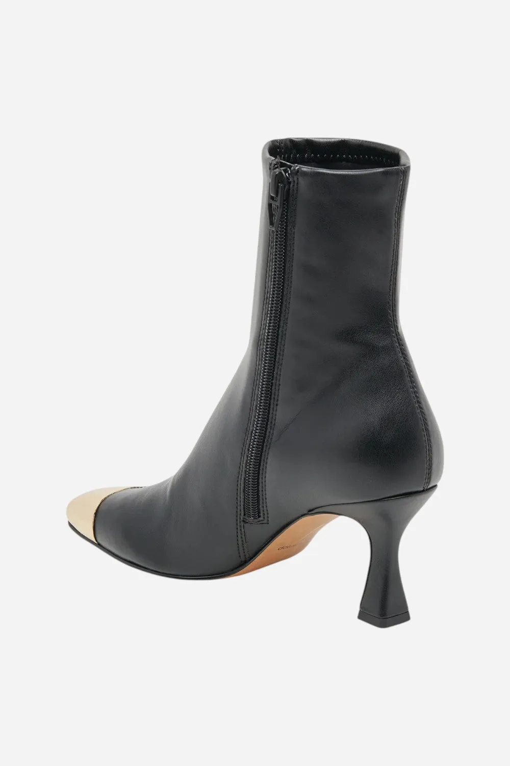 Dolce Vita Glamor Toe Cap in Black Stella