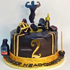 Gym Fitness Theme 2kg Cake