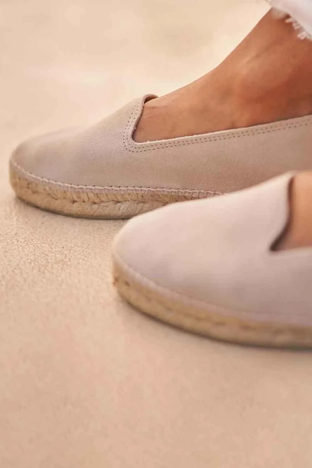Hamptons Espadrilles Champagne Beige