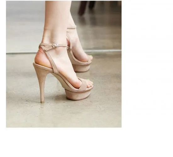Lambskin Platform Heels (preorder)
