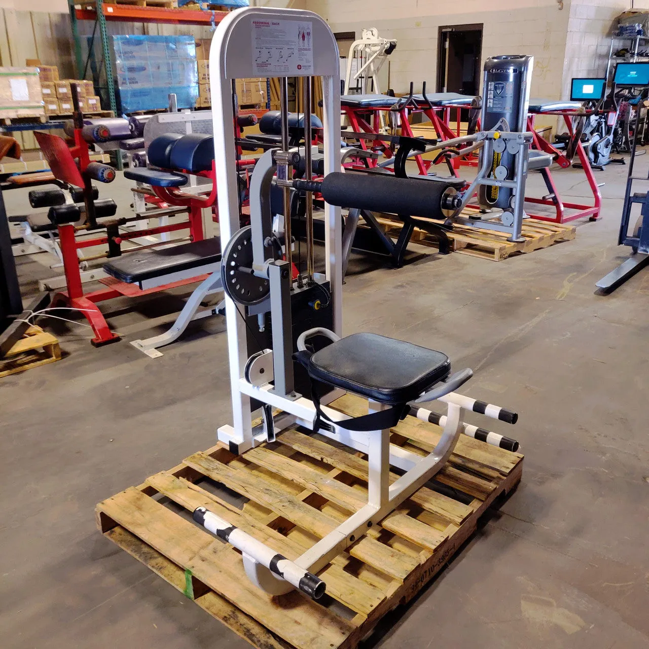 Maximus Fitness Ab/Back Combo Strength Machine