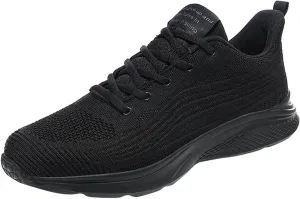 Men's Running Shoes Casual Walking Shoes Fashion Sneakers Mesh Workout Sports Shoes Lightweight Breathable Work Shoes