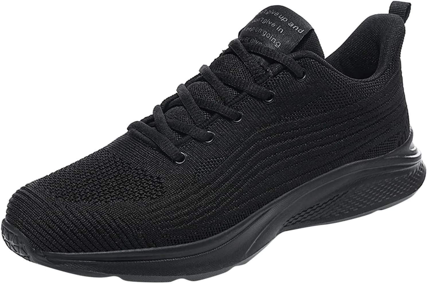 Men's Running Shoes Casual Walking Shoes Fashion Sneakers Mesh Workout Sports Shoes Lightweight Breathable Work Shoes