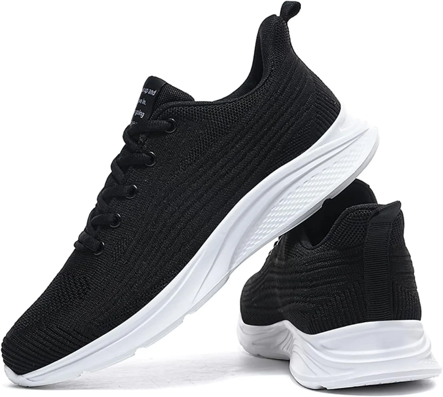 Men's Running Shoes Casual Walking Shoes Fashion Sneakers Mesh Workout Sports Shoes Lightweight Breathable Work Shoes