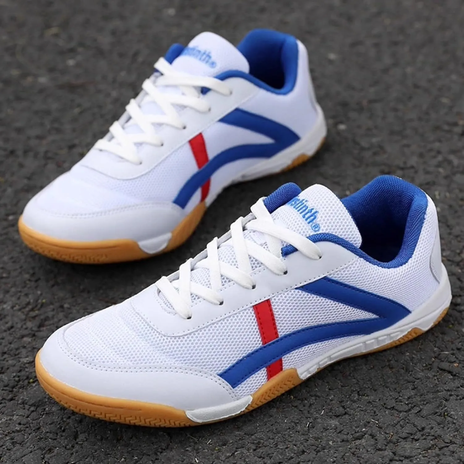 Pickleball Shoes for Mens Non Slip Comfort Badminton Tennis Sneakers Lightweight for Table Tennis Volleyball Sport