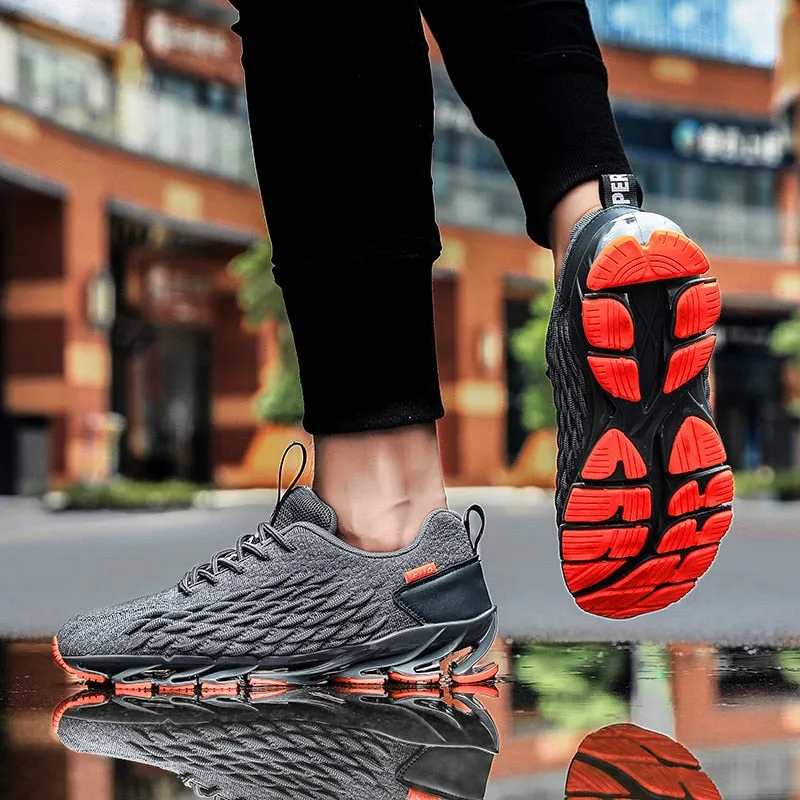 Rugged Mesh Athletic Running Shoes