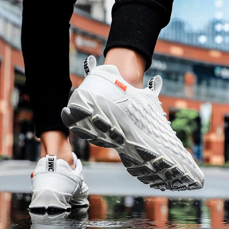 Rugged Mesh Athletic Running Shoes