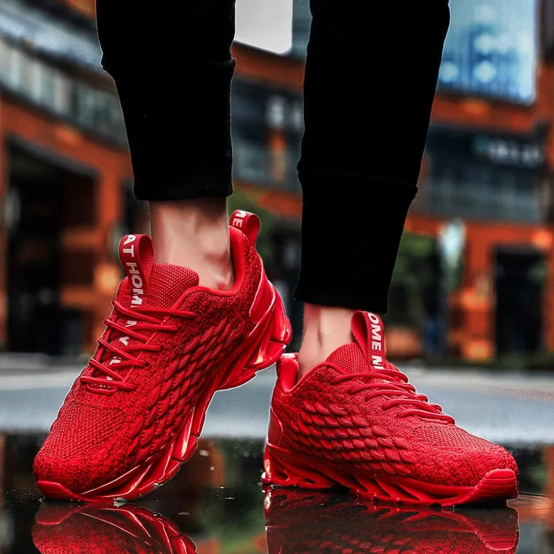 Rugged Mesh Athletic Running Shoes