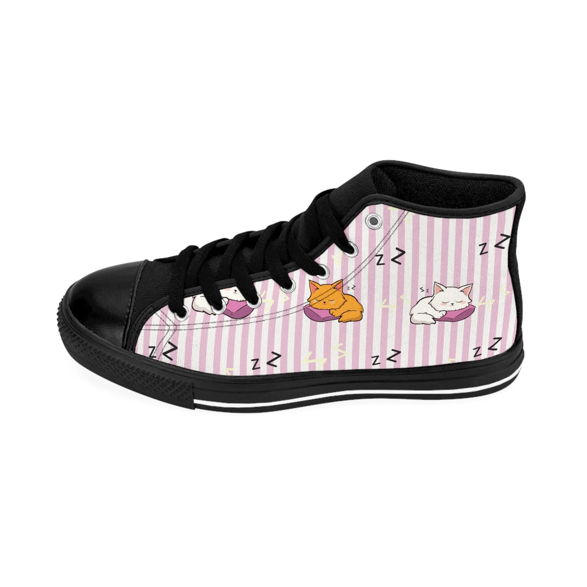 Sleeping Cat Women's Classic Sneakers