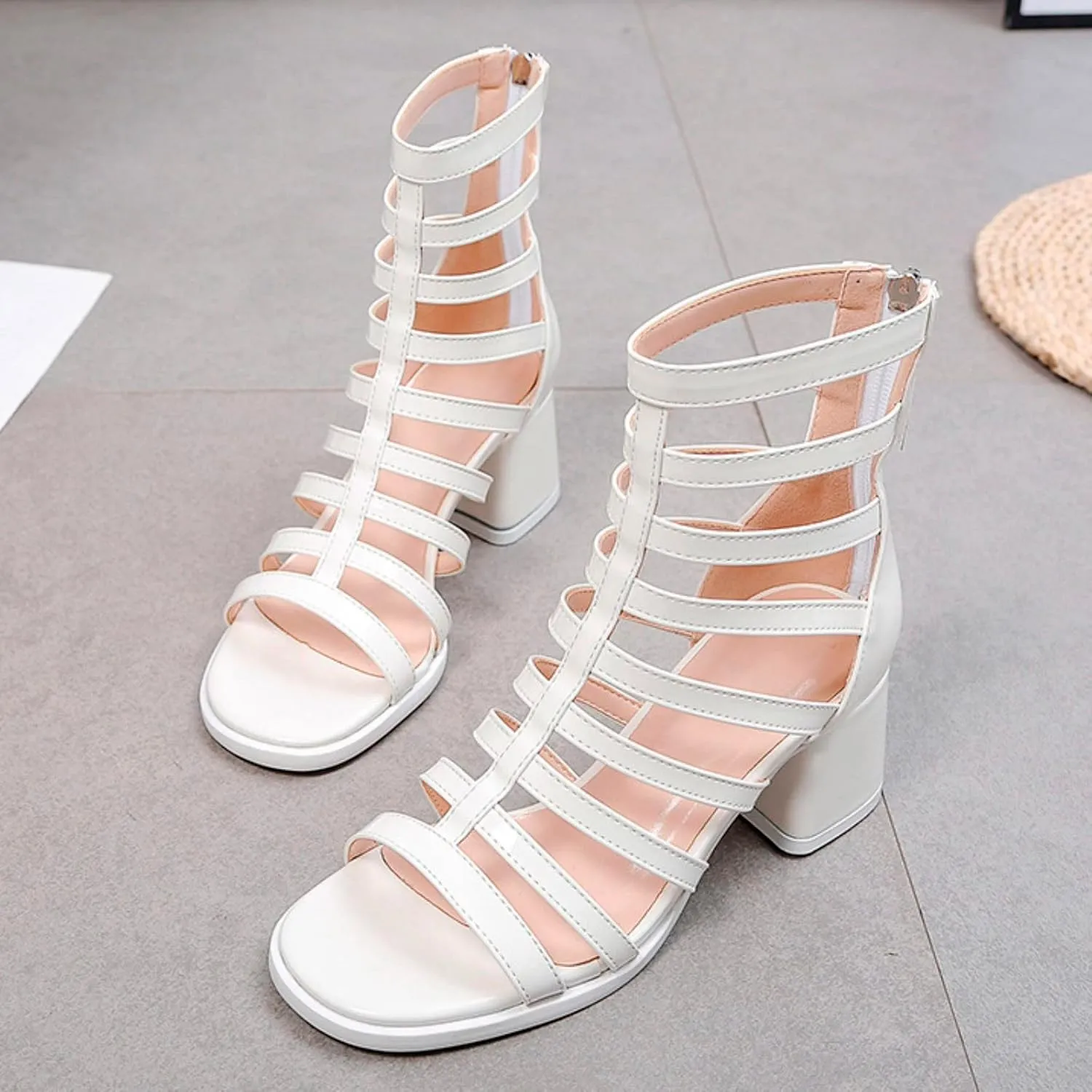 Sparkly Heels Sandals Women's Sandal Heel for Women Stiletto Slingback Heel Comfortable Walking Pump Sandals