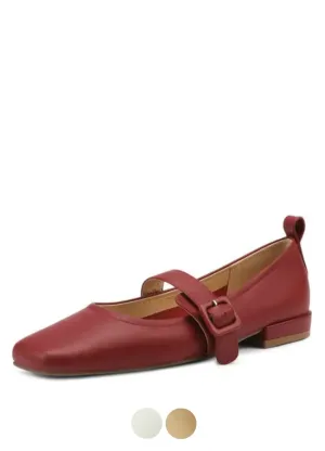 USS Shoes Zoe Women's Square Heels Pumps