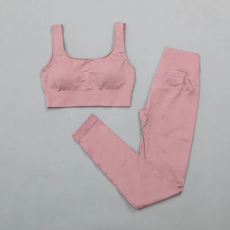 Women sportswear High Waist Sports Bra  Legging