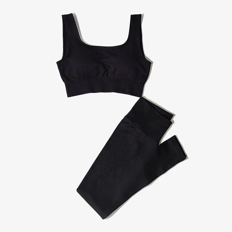 Women sportswear High Waist Sports Bra  Legging
